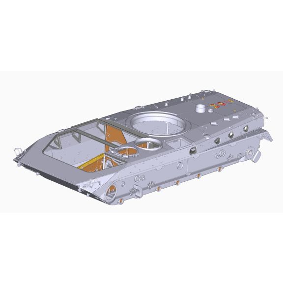 Výroba pancéřovaných korb bojových vozidel BMP-1 v STV Machinery