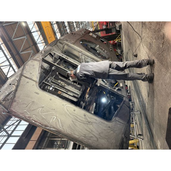 Výroba pancéřovaných korb bojových vozidel BMP-1 v STV Machinery