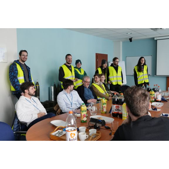 Studenti Univerzity Pardubice na návštěvě v STV GROUP