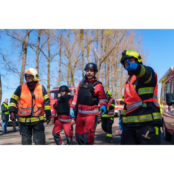 Taktické cvičení IZS Hajniště