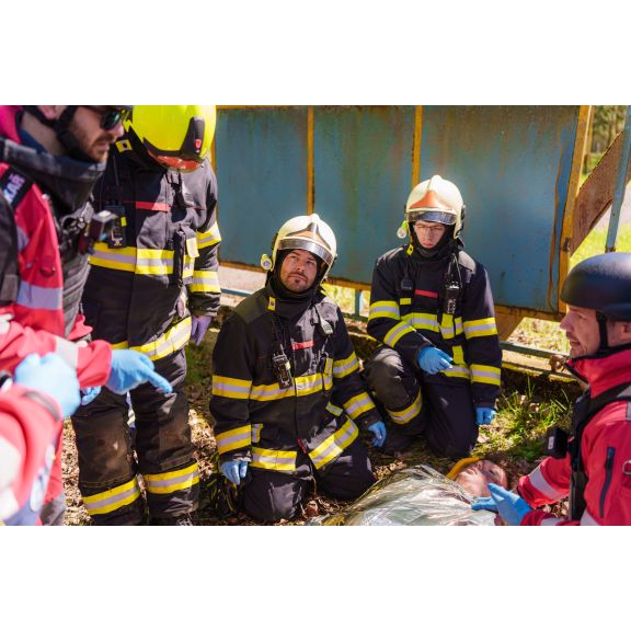 Taktické cvičení IZS Hajniště