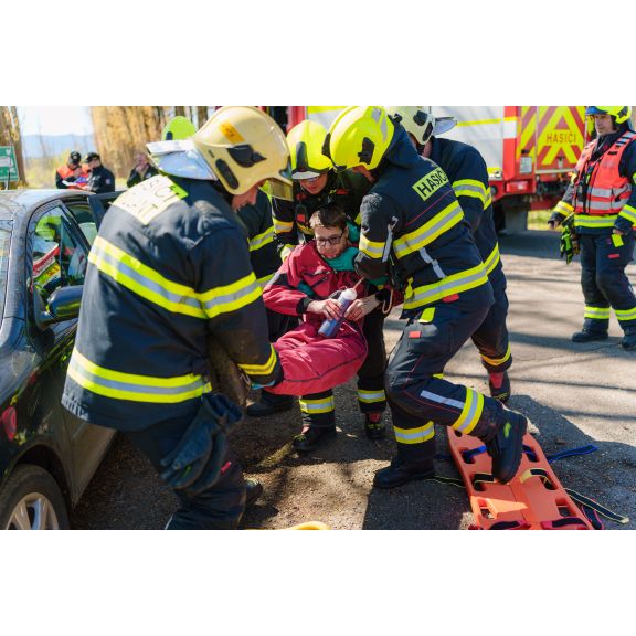 Taktické cvičení IZS Hajniště