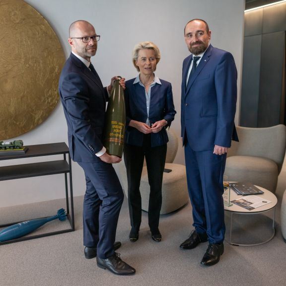Meeting of EC President Ursula von der Leyen with representatives of the Czech defence industry