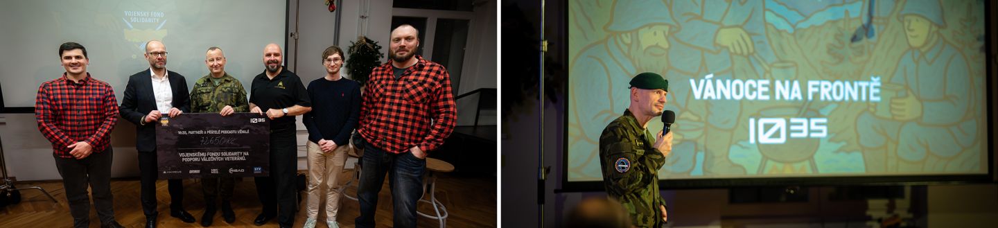 STV GROUP podpořila akci "Vánoce na frontě"