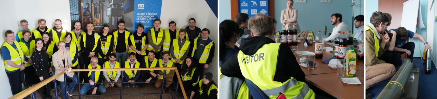 Studenti Univerzity Pardubice na návštěvě v STV GROUP