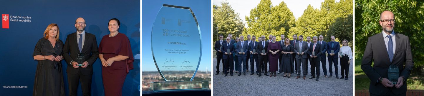 Ocenění TOP 20 plátců daně v ČR za rok 2026