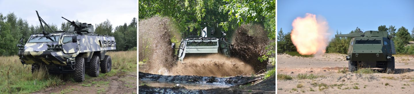Patria 6x6 CAVS