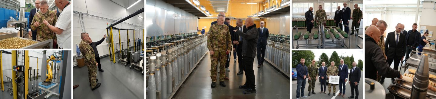 Náčelník generálního štábu Armády ČR navštívil výrobní závod SVT GROUP v Poličce