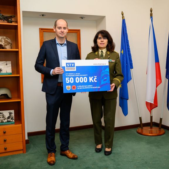 STV GROUP SUPPORTED THE COLLECTION OF THE MILITARY SOLIDARITY FUND FOR WAR VETERANS DAY