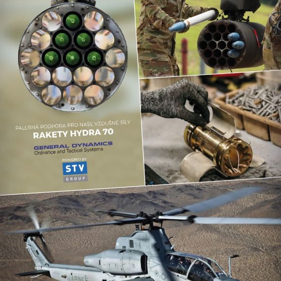 STV GROUP WILL PARTICIPATE IN THE PRODUCTION OF HYDRA 70 AMMUNITION FOR CZECH HELICOPTERS