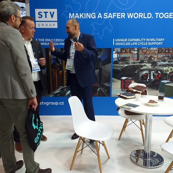 STV GROUP na veletrhu Eurosatory 2024