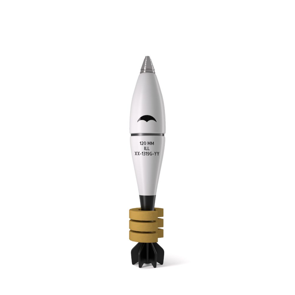 Mina 120 mm osvětlovací pro samohybný minomet